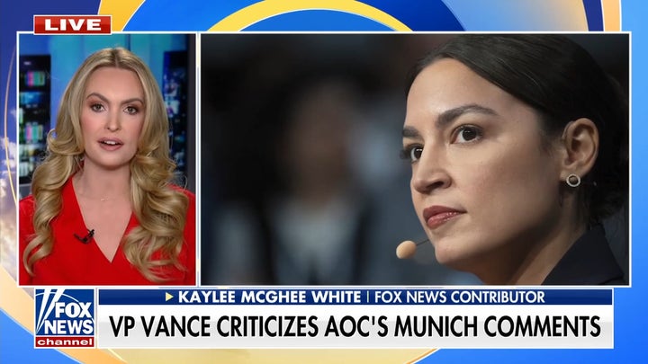 Kaylee McGhee White sobre las críticas Vance a AOC y la estrategia de Trump para las elecciones de mitad de mandato.