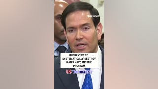 Rubio promete destruir «SISTEMÁTICAMENTE» la armada y el programa de misiles de Irán.
