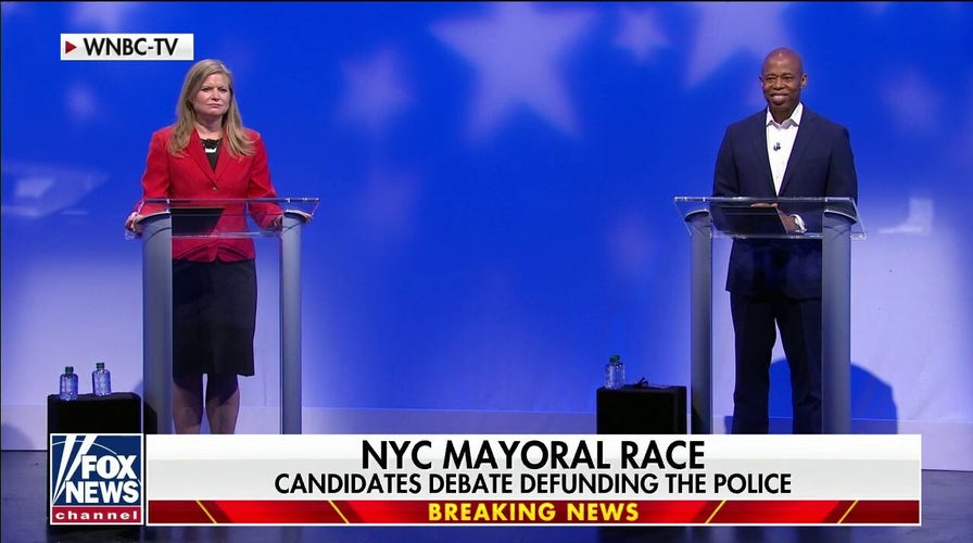 NYC Democratic mayoral candidates debate policing amid crime surge