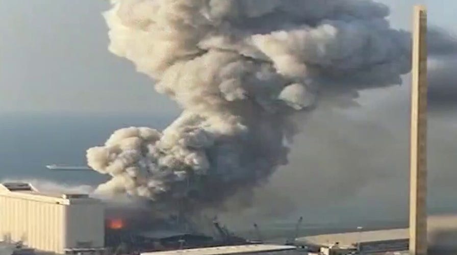 Rescue crews search for survivors of massive explosion in Beirut