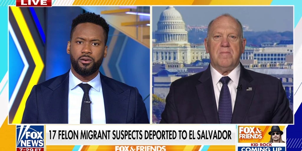 17 felon migrant suspects deported to El Salvador under Title 8 authority
