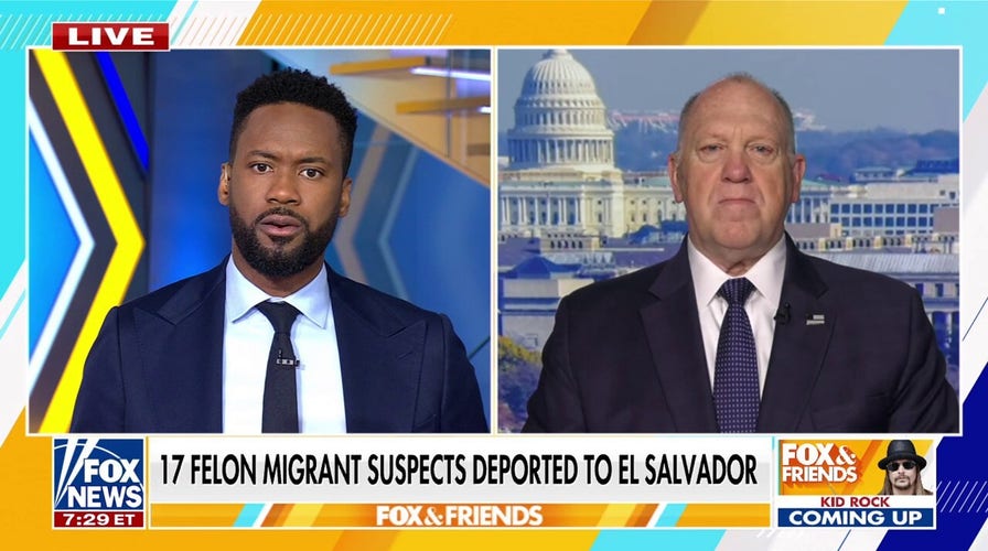 17 felon migrant suspects deported to El Salvador under Title 8 authority