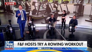 ‘Fox & Friends Weekend’ co-hosts try a rowing workout - Fox News