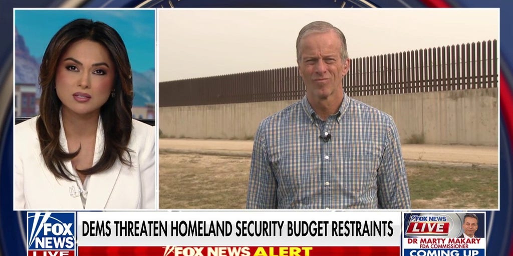 Thune pushes back as Democrats threaten DHS funding over ICE shooting