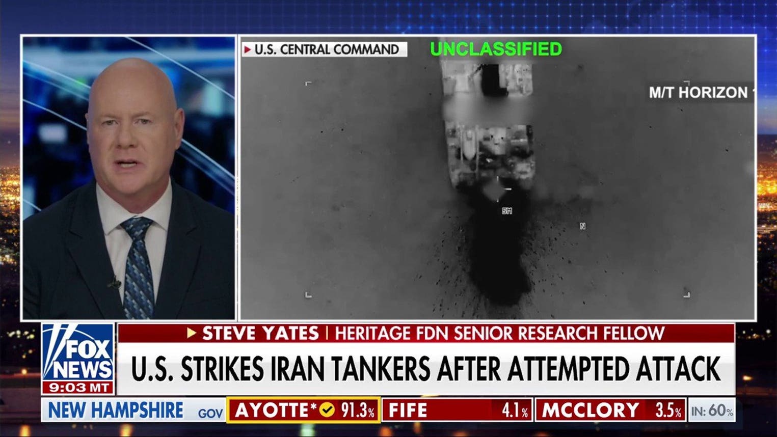 US military carries out strikes near Iran's Kharg Island