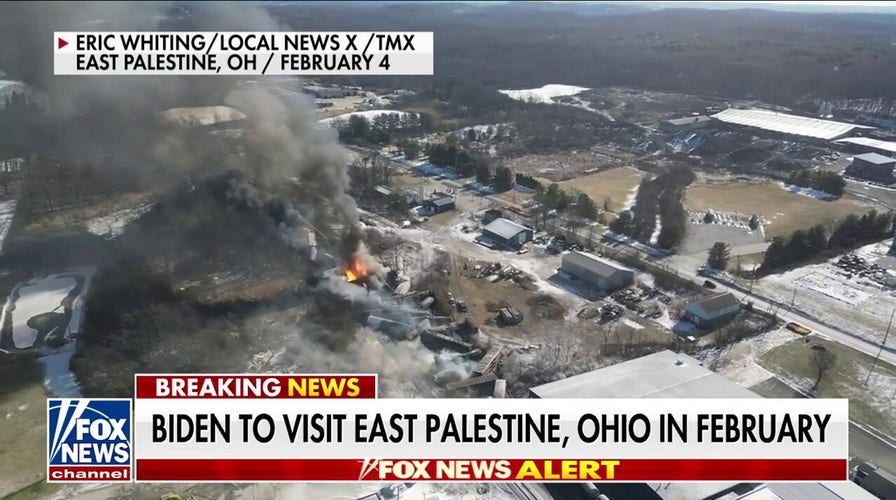 Biden to visit East Palestine, Ohio, 1 year after train derailment