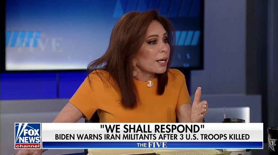 Judge Jeanine: Joe Biden is 'terrified of escalation'