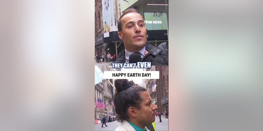 Happy Earth Day from protesting climate activists