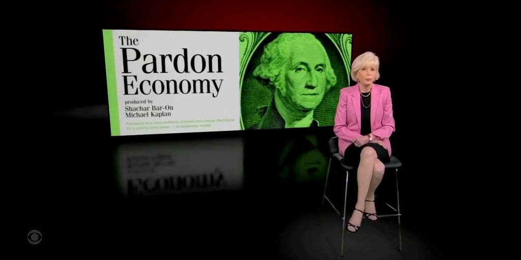 '60 Minutes' previews 'pardon brokers' bargaining presidential pardons from leaders like Trump
