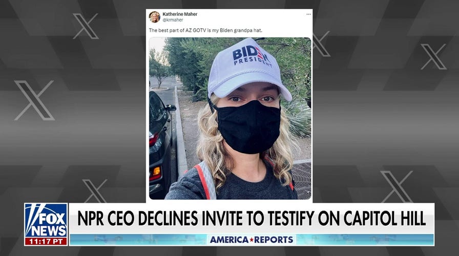 NPR CEO's excuse for not attending the Capitol Hill hearing is 'laughable': Joe Concha