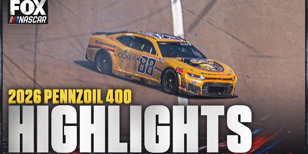 2026 Pennzoil 400 Highlights: NASCAR at Las Vegas | NASCAR on FOX