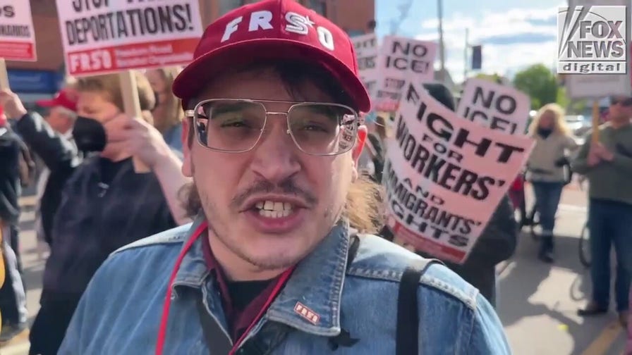 Communist, socialist activists push 20-hour workweek, rent caps as presence grows at protests