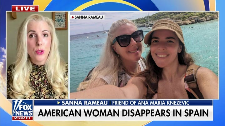 American woman disappears in Spain after unidentified man spray-painted apartment security cameras