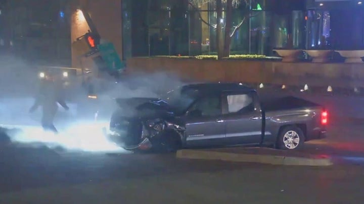 Fort Worth police chase ends in crash, 2 injured
