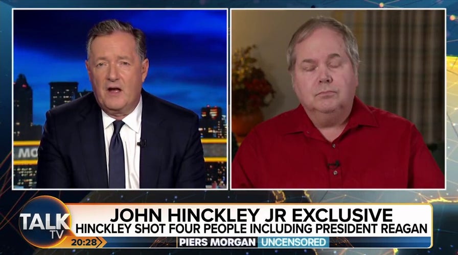 John Hinckley Jr. talks to Piers Morgan about his release and the death of James Brady, who was shot during the attempted assassination pf President Ronald Reagan. 