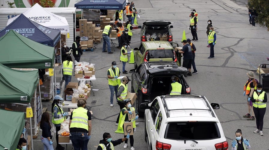 Food banks across America face skyrocketing demand during COVID-19 pandemic