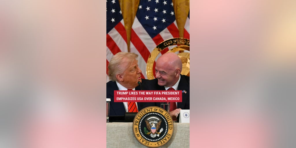 Trump likes the way FIFA president emphasizes USA over Canada, Mexico