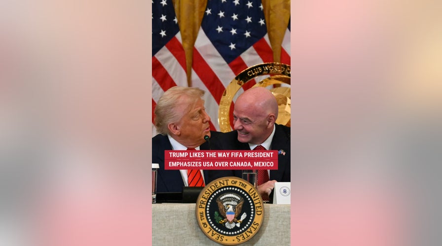 Trump likes the way FIFA president emphasizes USA over Canada, Mexico