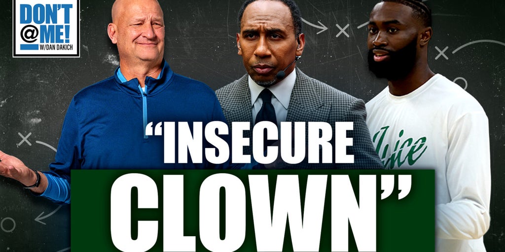 Dan Dakich BLASTS Stephen A. Smith's "Pathetic" Threat To Celtics Jaylen Brown | Don't @ Me w/ Dan Dakich