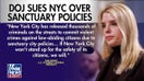 Justice Department sues NYC over sanctuary policies
