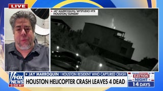 Houston resident captures deadly helicopter crash on video - Fox News