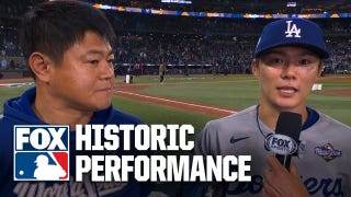 Dodgers' Yoshinobu Yamamoto reflects on HISTORIC World Series Performance  | MLB on FOX