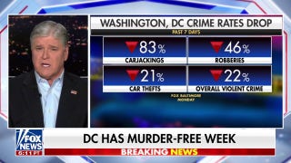 Sean Hannity: Trump's crime crackdown is yielding MASSIVE results