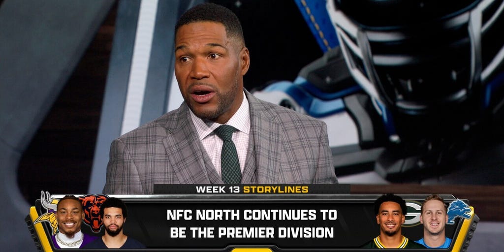 Michael Strahan believes Lions could be 'Odd man out' in competitive NFC North | FOX NFL Kickoff