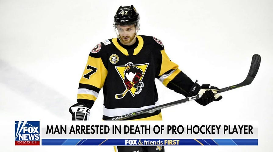 Police make arrest on suspicion of manslaughter after hockey player's death on the ice