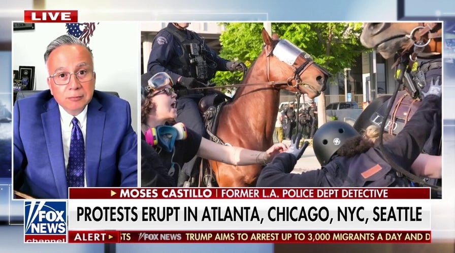 Former LAPD detective expresses concern about ‘escalating violence’ in anti-ICE protests
