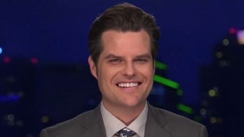 Gaetz: Everyone in DC knows that when Harris shakes Biden's hand 'she's checking his pulse'