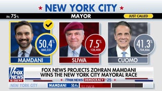 Mamdani wins New York City election, Fox News projects