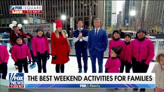 ‘Fox & Friends Weekend’ crew try ice skating in search of the best weekend activity for families  - Fox News