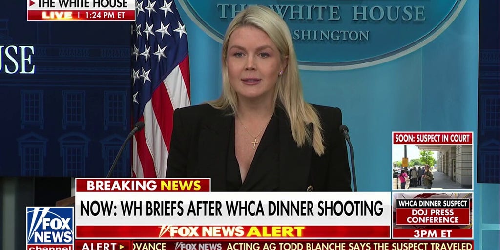 Leavitt addresses whether WHCA Dinner incident impacts future Trump events