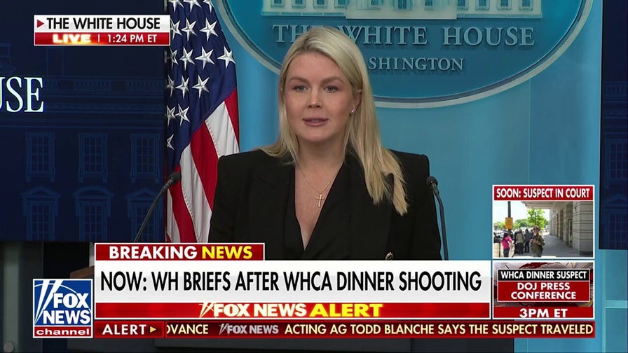 Leavitt addresses whether WHCA Dinner incident impacts future Trump events