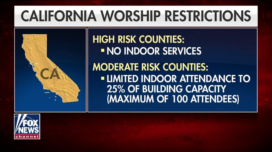 California Gov. Newsom doubles down on worship restrictions
