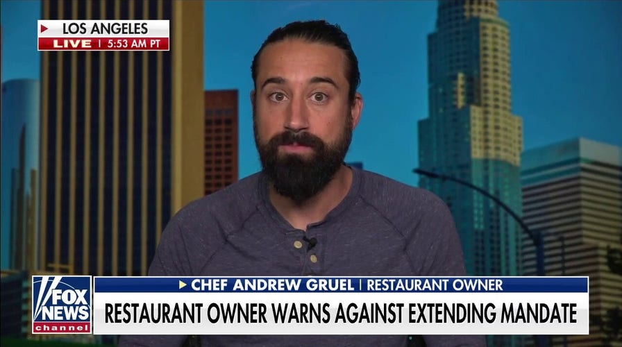 Chef Andrew Gruel on why vaccine mandates need to end
