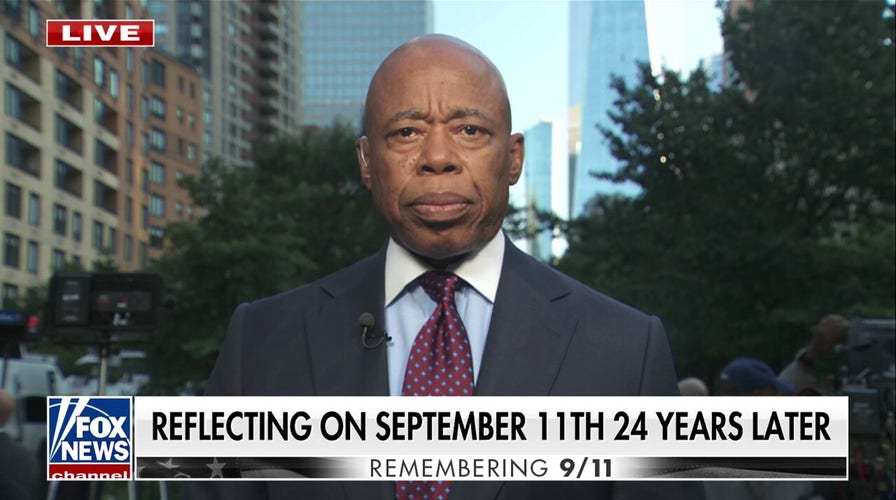 NYC Mayor Adams remembers 9/11 attacks, 24 years later