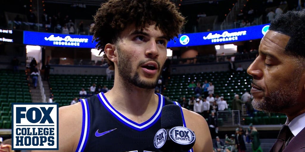 'We're nine deep" 😤 Cameron Boozer & Jon Scheyer breakdown BIG road win against Michigan State