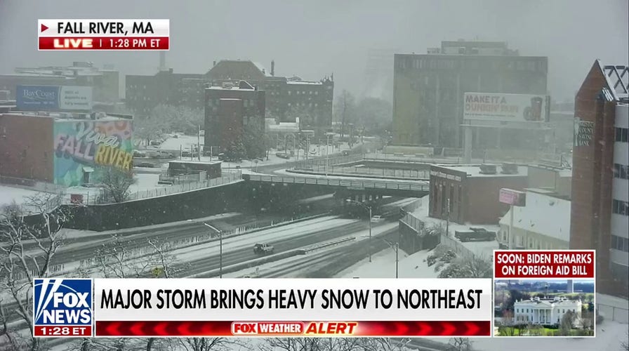 Nor'easter brings heavy snow to Northeast