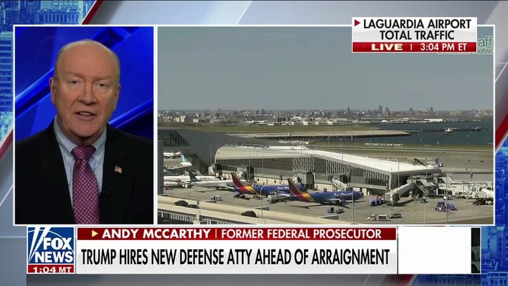 Andy McCarthy: Democrats want Trump prosecuted, to go through punitive process