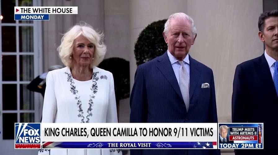 King Charles, Queen Camilla arrive at 9/11 Memorial after historic speech before Congress