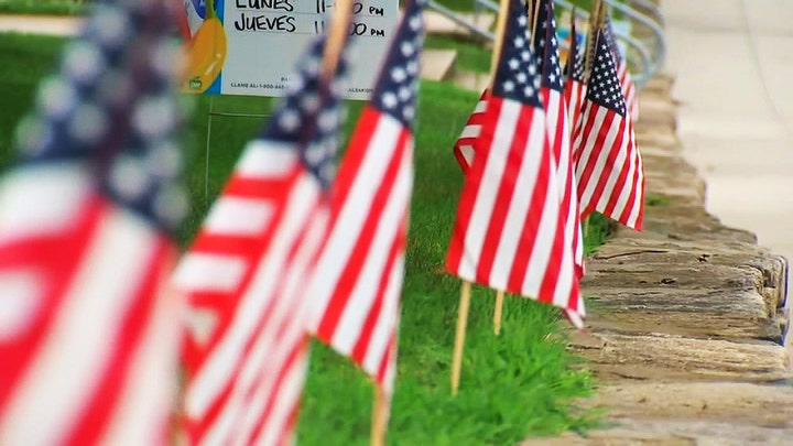 American flags honoring veterans destroyed by vandals in Massachusetts