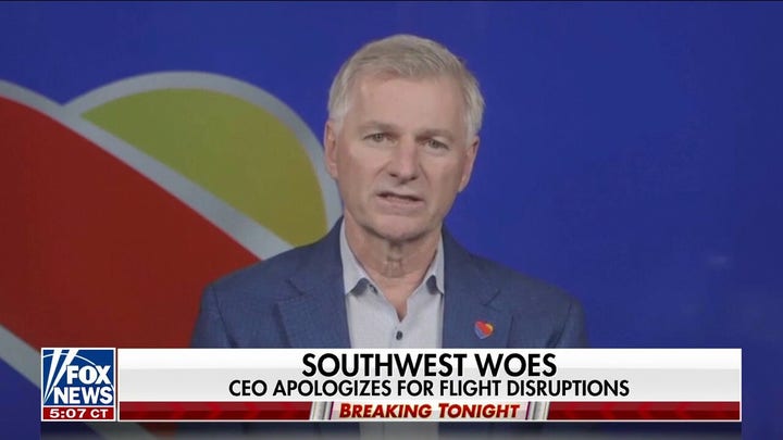 Southwest CEO apologizes as airport travel chaos continues