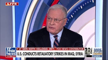 US' retaliatory strikes were 'punitive,' says Lt. Gen Keith Kellogg