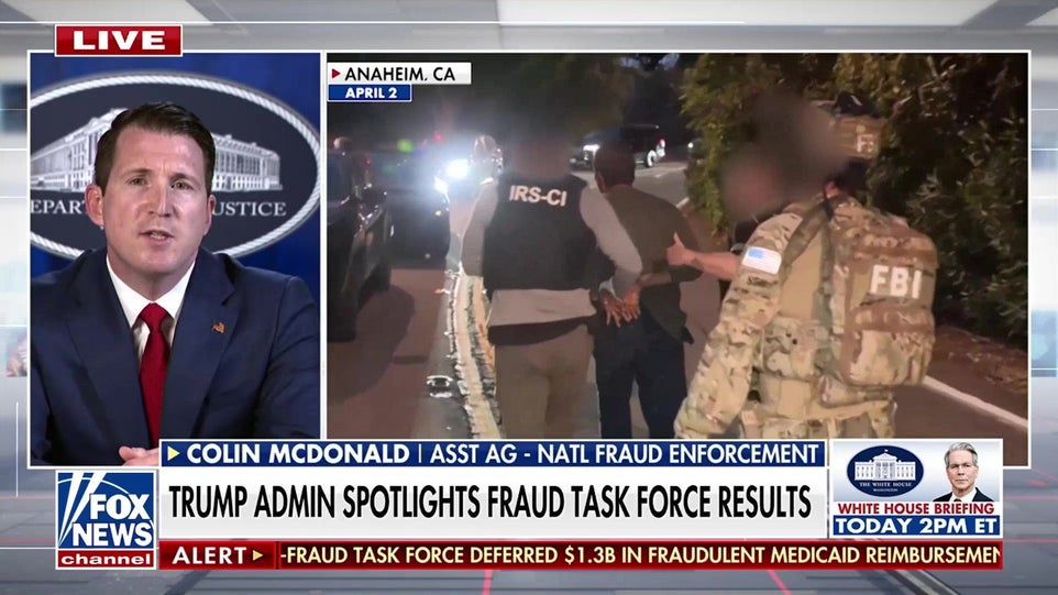 National fraud enforcement official discusses task force crackdown