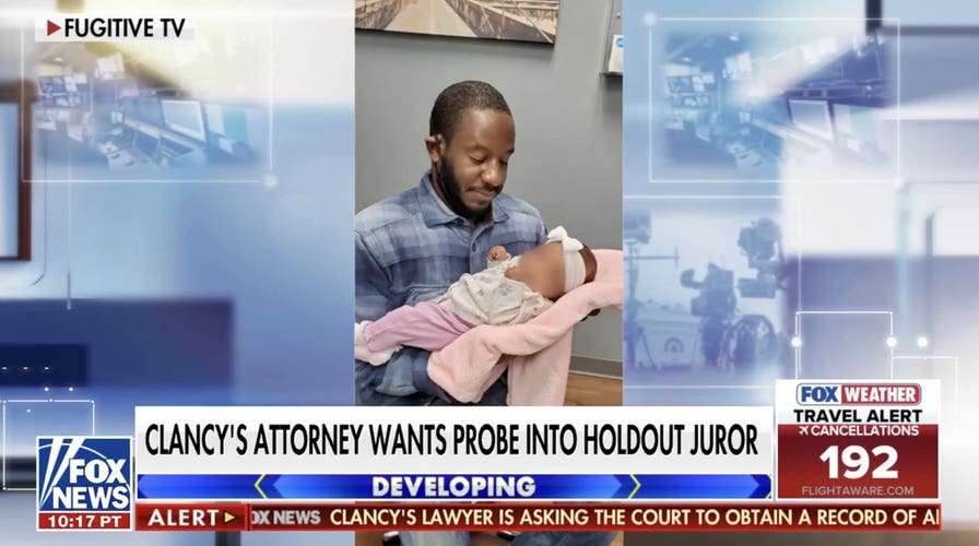 Clancy’s attorney files motion to probe holdout juror