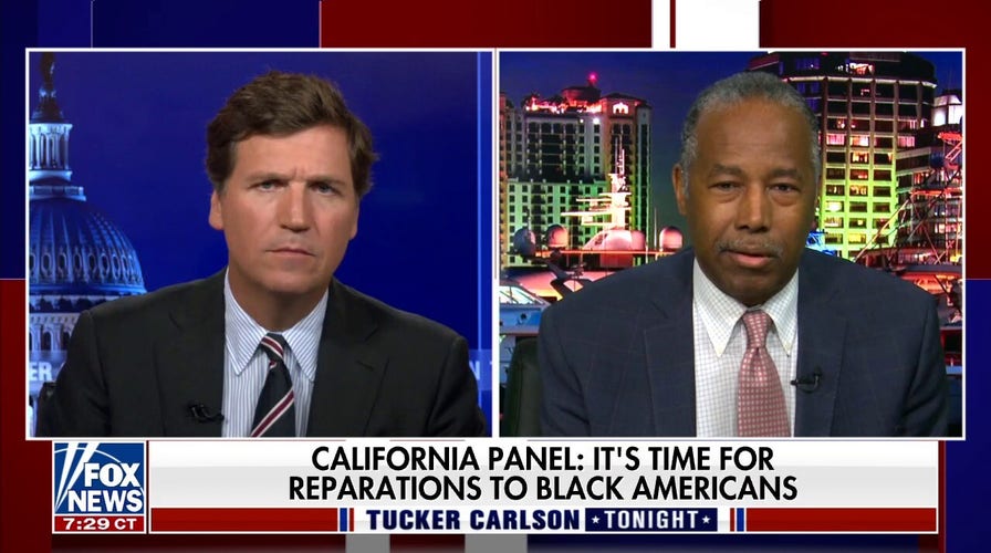 Dr. Ben Carson on California's reparations proposal
