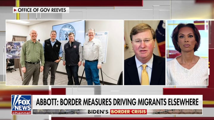Republican governors backing Texas Gov. Abbott in border fight with Biden