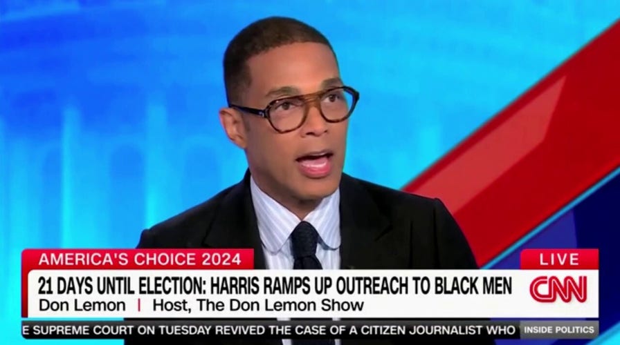Don Lemon says he had to correct Black men who say they will vote for Trump